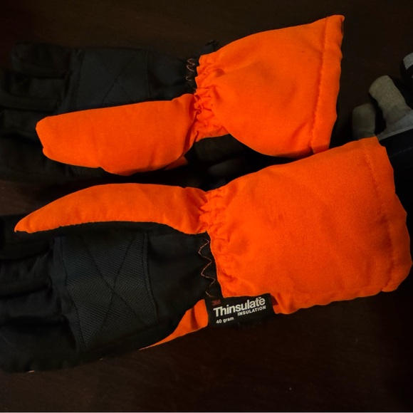 Lot of 2 XS Waterproof Snow Cuff Ski Gloves Little Kid - Picture 4 of 13